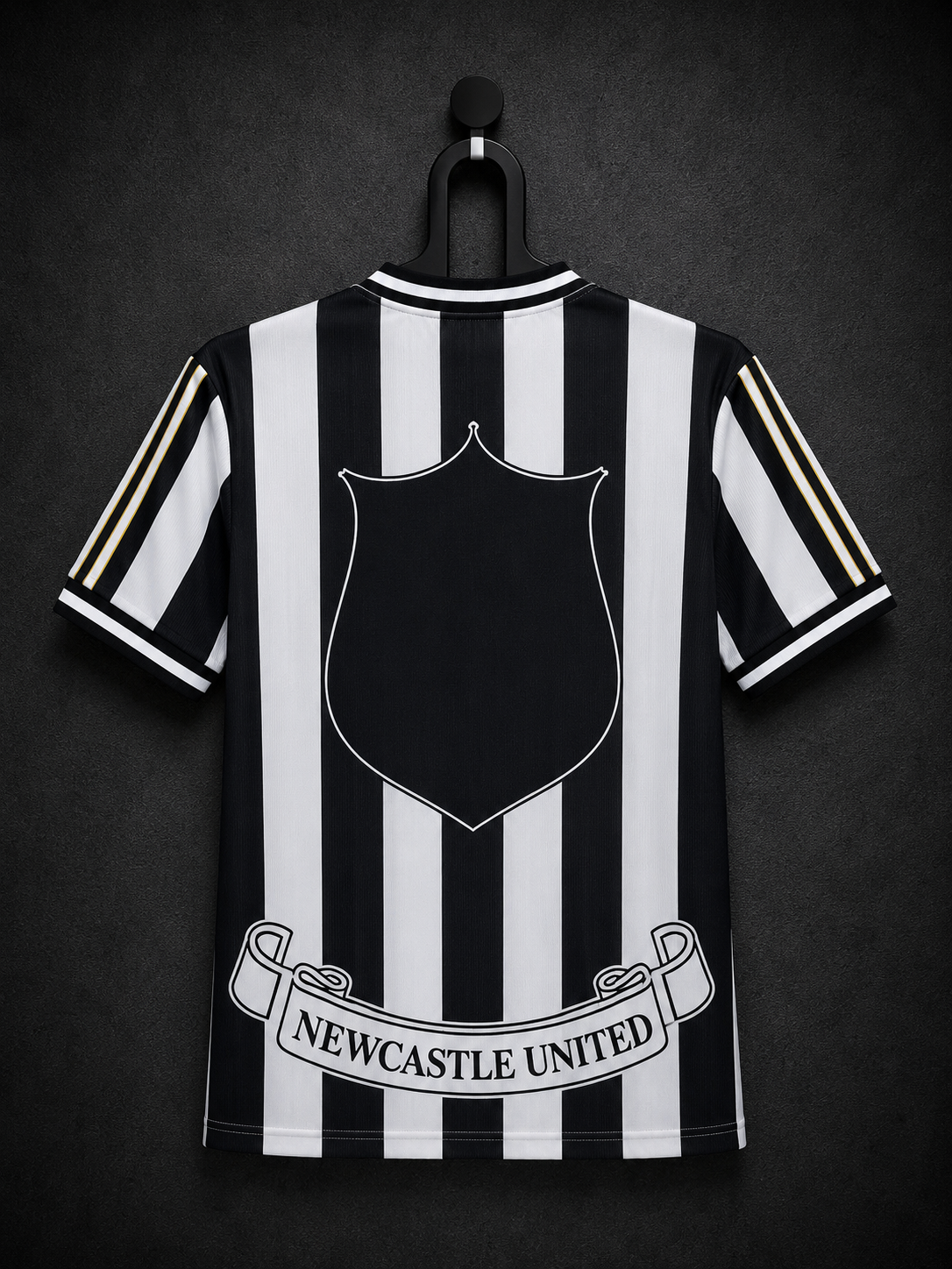 NEWCASTLE UNITED 1997/98 RETRO JERSEY WITH LOGO | PREMIUM RETRO FOOTBALL JERSEY