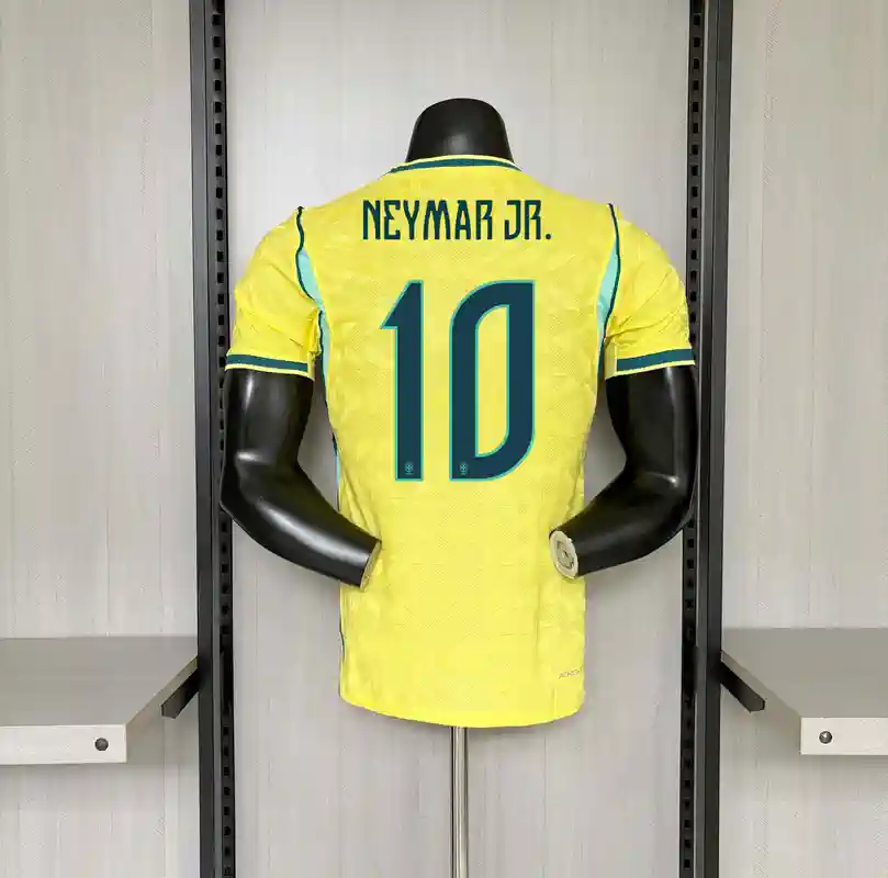 BRAZIL HOME 2026 WITH NAYMAR JR PRINT PLAYER VERSION
