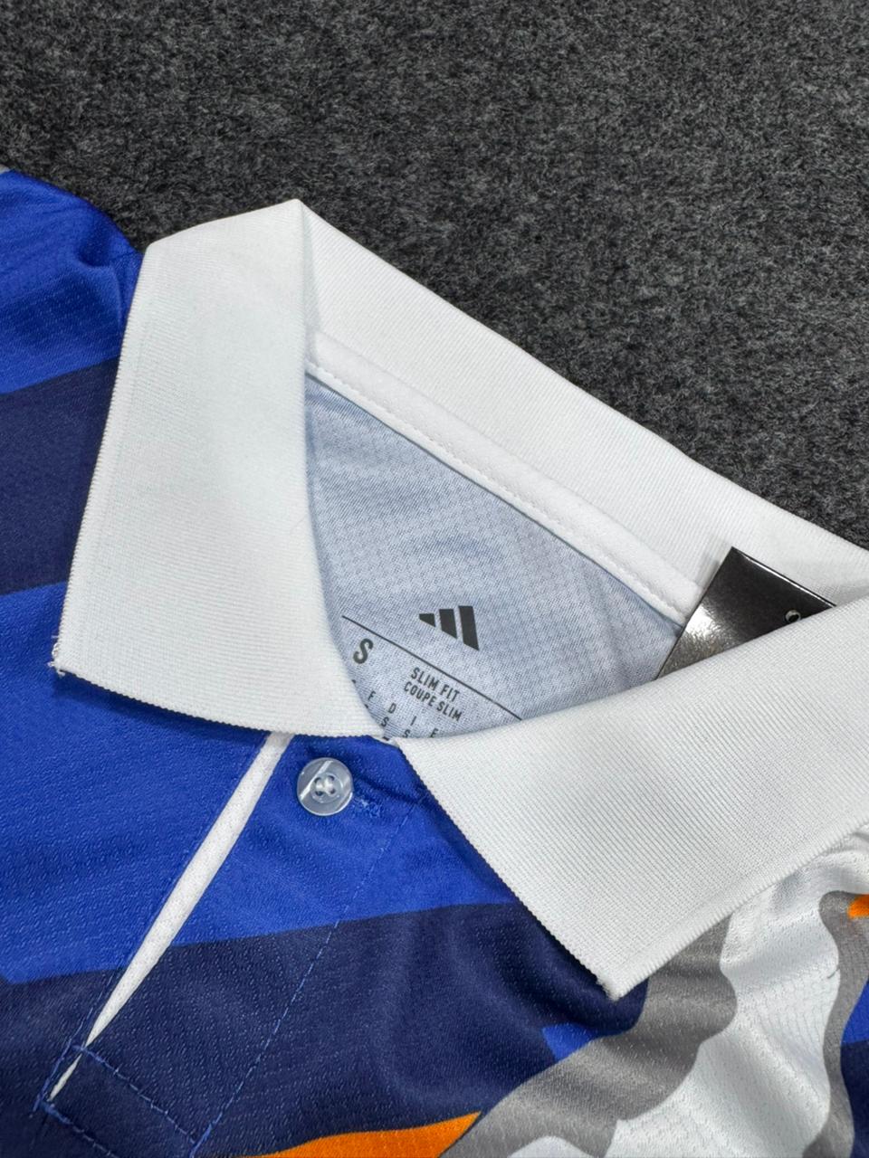 REAL MADRID BLUE & ORANGE SPECIAL EDITION FOOTBALL KIT SET (WITH SHORTS) – 2024/25