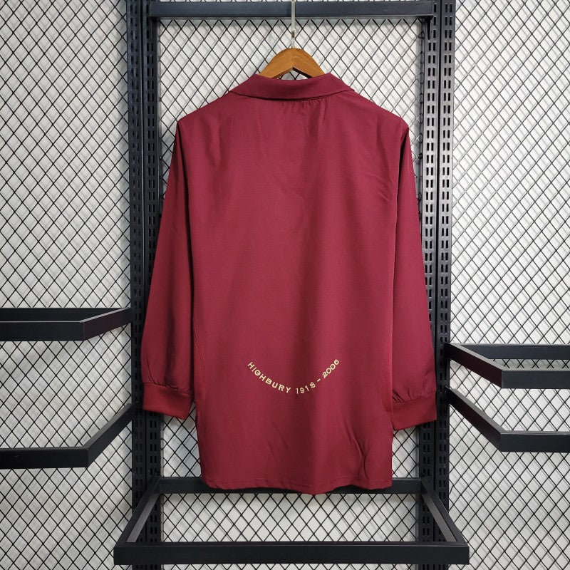 ARSENAL FC 2005–06 HOME RETRO FOOTBALL JERSEY – LONG SLEEVE | HIGHBURY FAREWELL EDITION