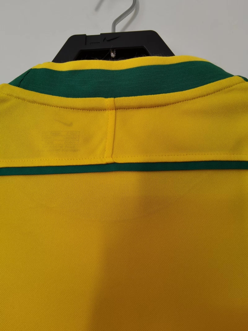 Brazil 1998 Home Retro Football Jersey | Vintage Brazil World Cup Kit