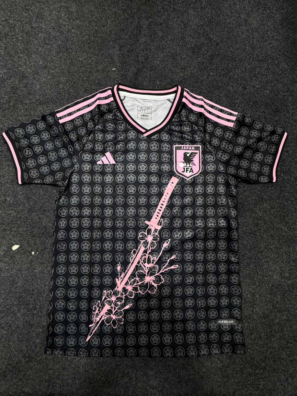 Japan Sakura Katana Special Edition Football Jersey – Japanese Samurai Inspired Design