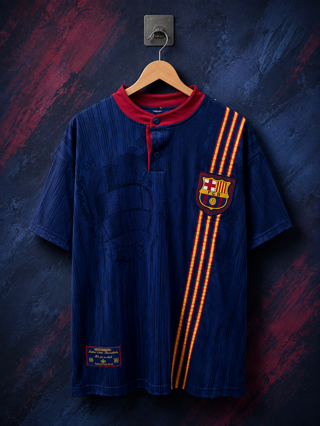 SPAIN AWAY 1996/97 RETRO JERSEY WITH LOGO | PREMIUM RETRO FOOTBALL JERSEY