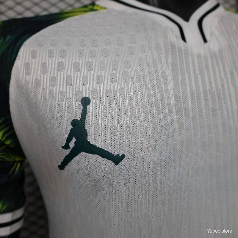 BRAZIL X JORDAN SPECIAL EDITION WHITE WORLD CUP 2026 JERSEY – PLAYER VERSION