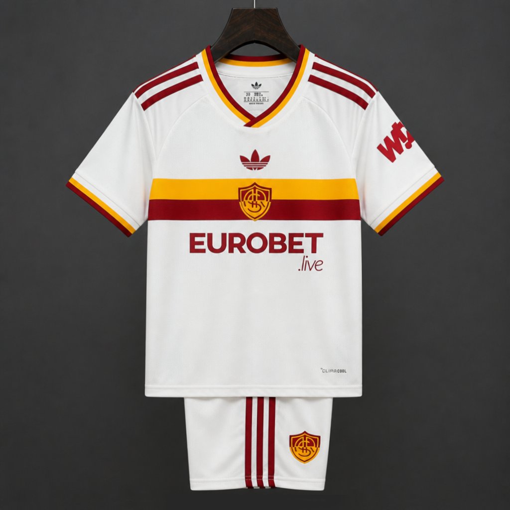 PRODUCT TITLE AS ROMA AWAY 2026/27 FOOTBALL KIT WITH SHORTS