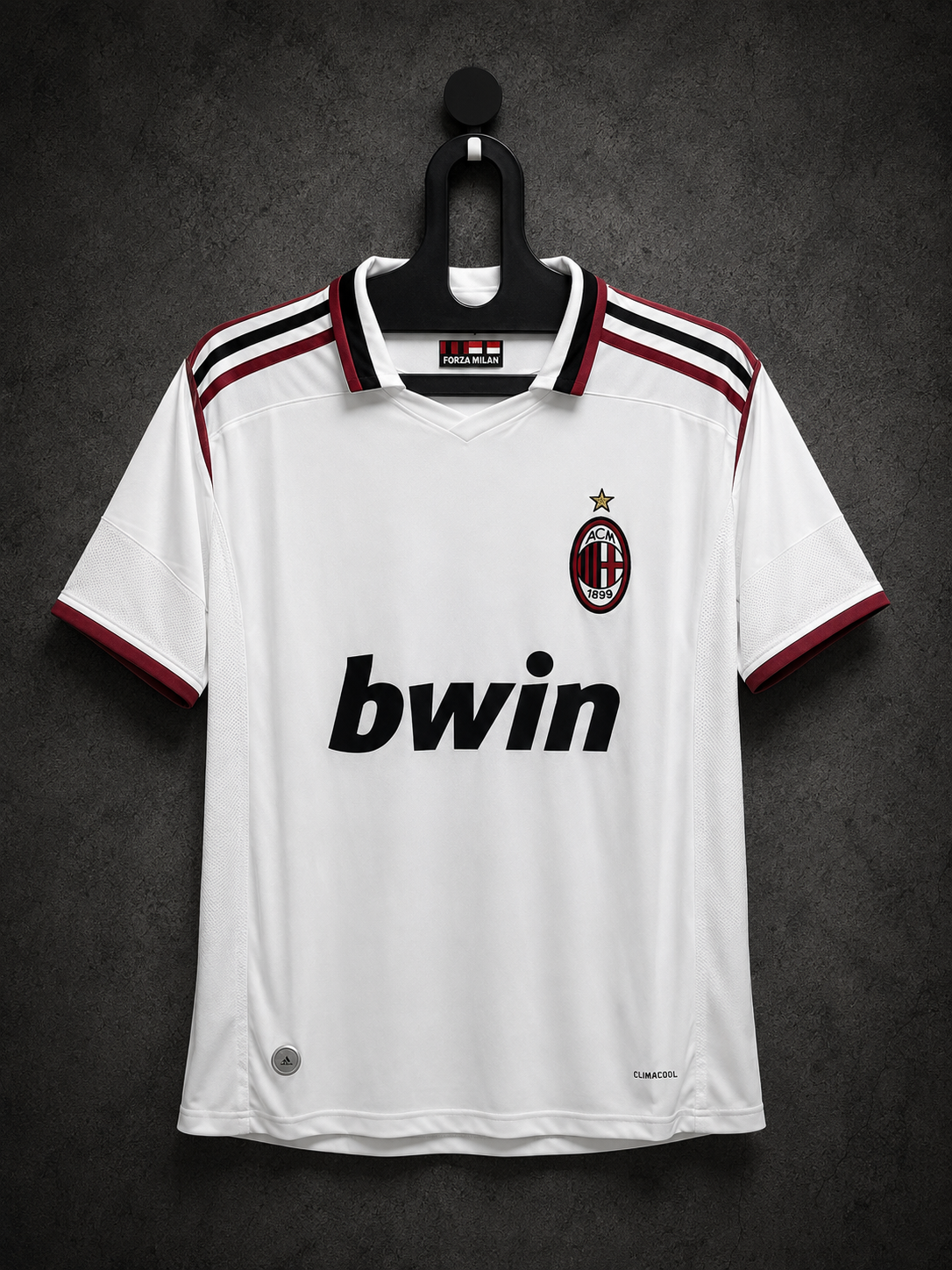 AC MILAN AWAY 2009/10 RETRO JERSEY WITH LOGO | PREMIUM RETRO FOOTBALL JERSEY