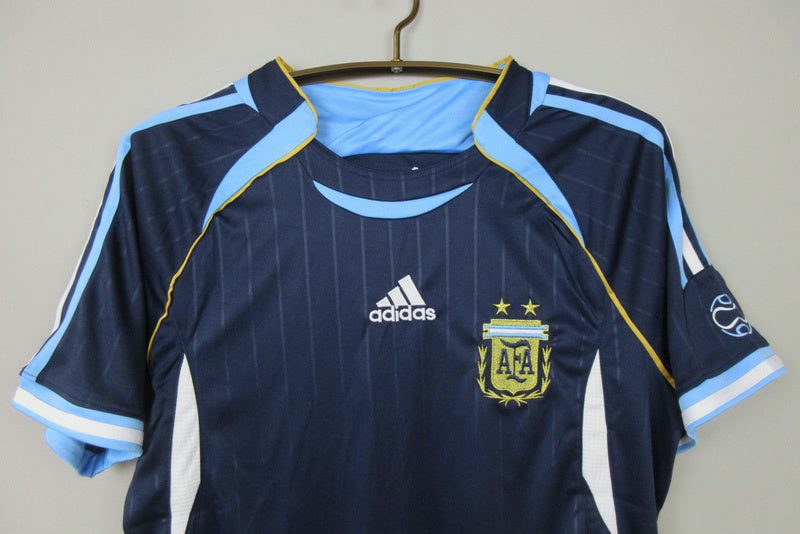 ARGENTINA 2006 WORLD CUP AWAY RETRO FOOTBALL JERSEY