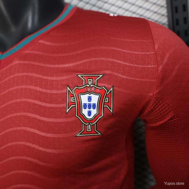 PORTUGAL 26/27 HOME JERSEY – PLAYER VERSION (FULL SLEEVES)