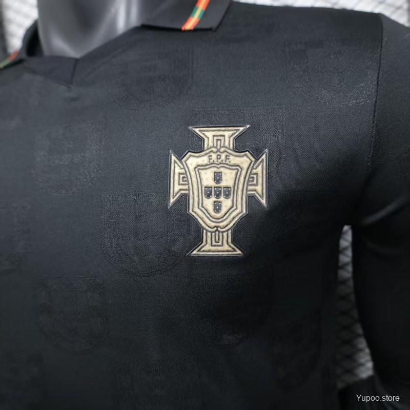 PORTUGAL 26/27 BLACK PANTHER JERSEY – PLAYER VERSION (FULL SLEEVES)