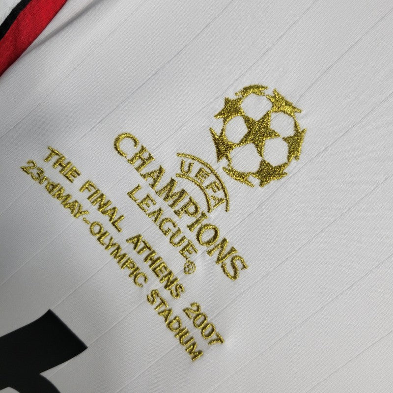 AC MILAN 2006–2007 AWAY LONG-SLEEVE RETRO FOOTBALL JERSEY