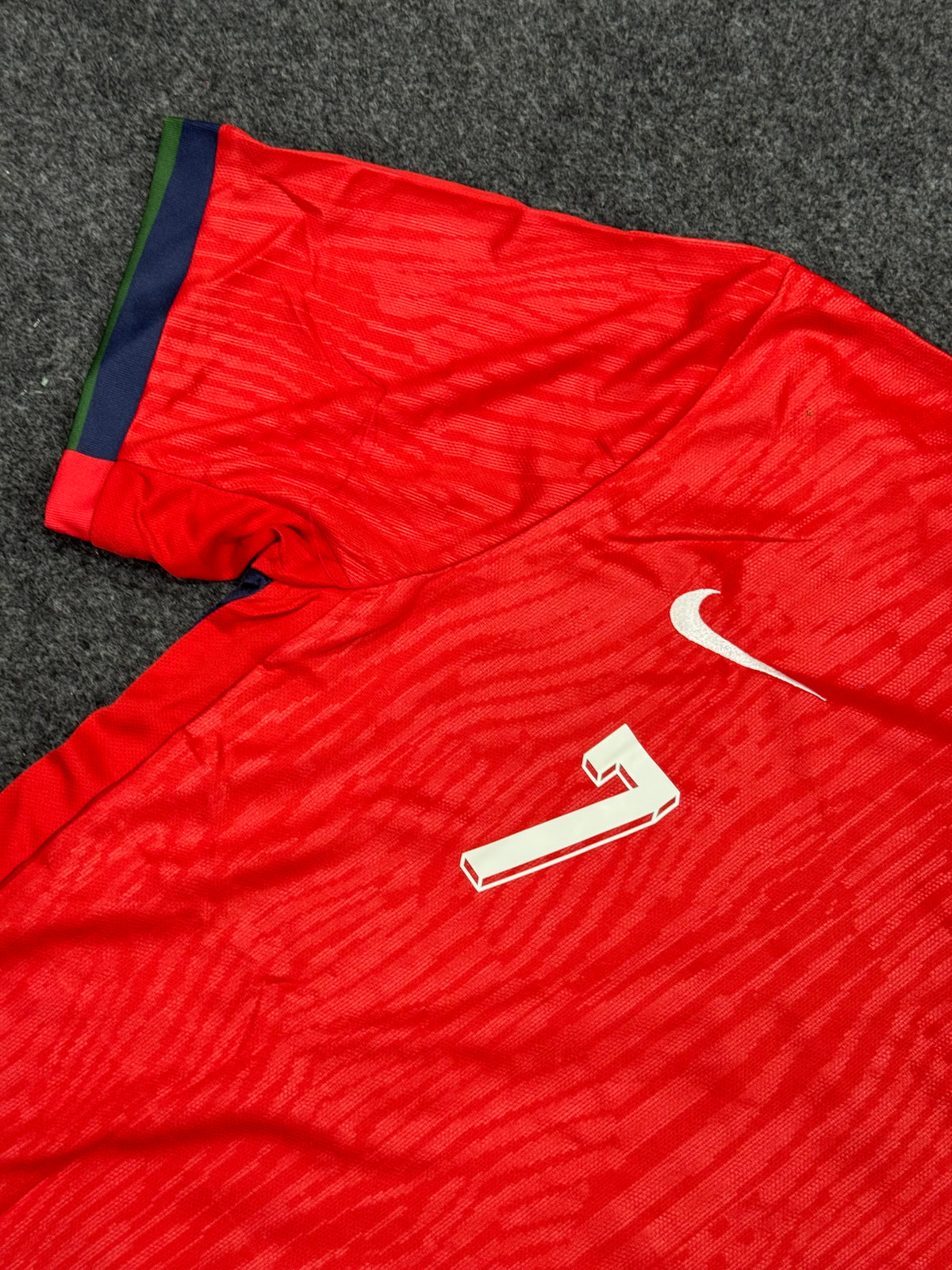 Portugal 2024 Home Kit – Cristiano Ronaldo #7 Red Football Jersey & Shorts Set