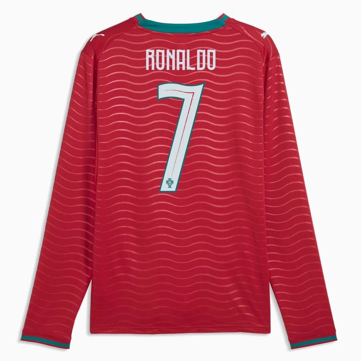 PORTUGAL HOME 2026 FULL SLEEVES WITH RONALDO PRINT PLAYER VERSION