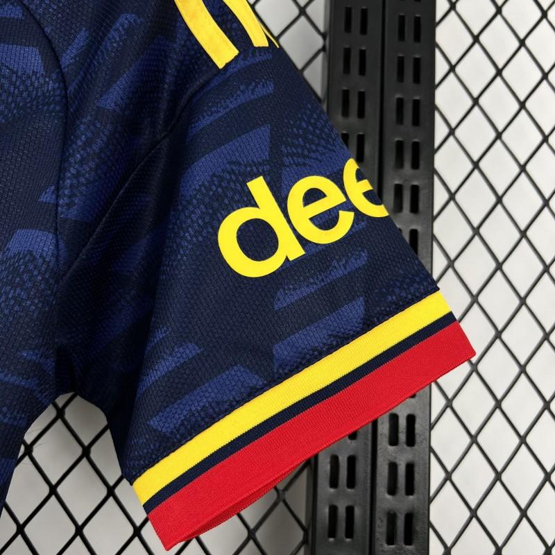 ARSENAL THIRD 26/27 NAVY BLUE WITH GEOMETRIC PATTERN MASTER VERSION JERSEY WITH LOGO