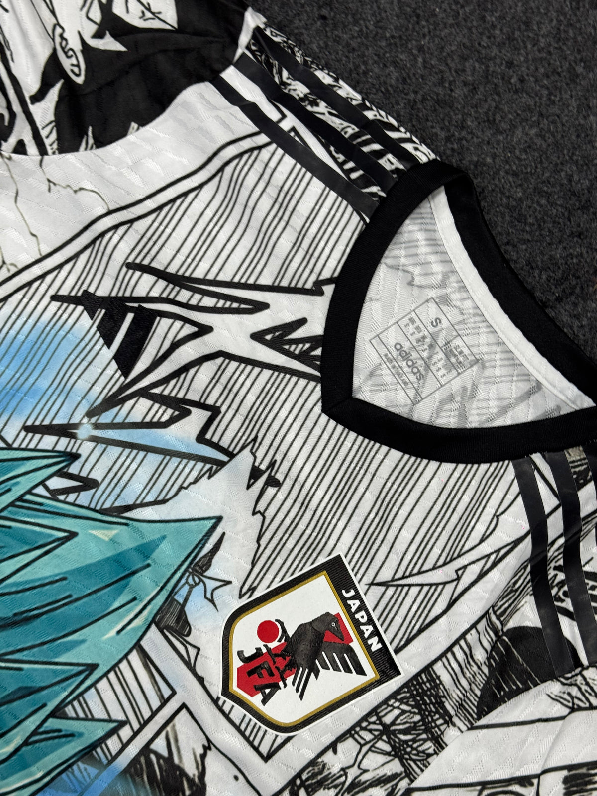 Japan x Dragon Ball Super Vegeta Jersey | Anime Football Jersey players version