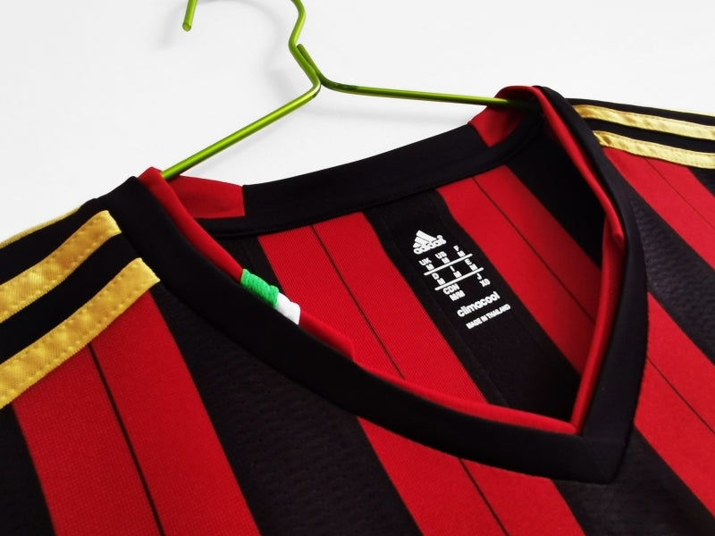 AC Milan 2010/11 Home Retro Jersey | Red & Black