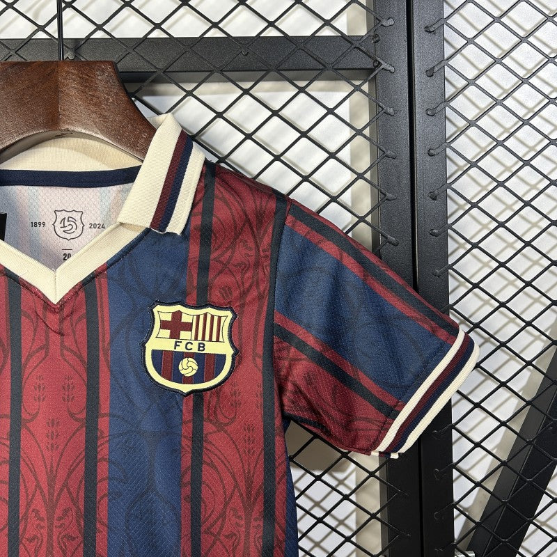 25/26 Kids Modernist FC Barcelona Polo Kit Set