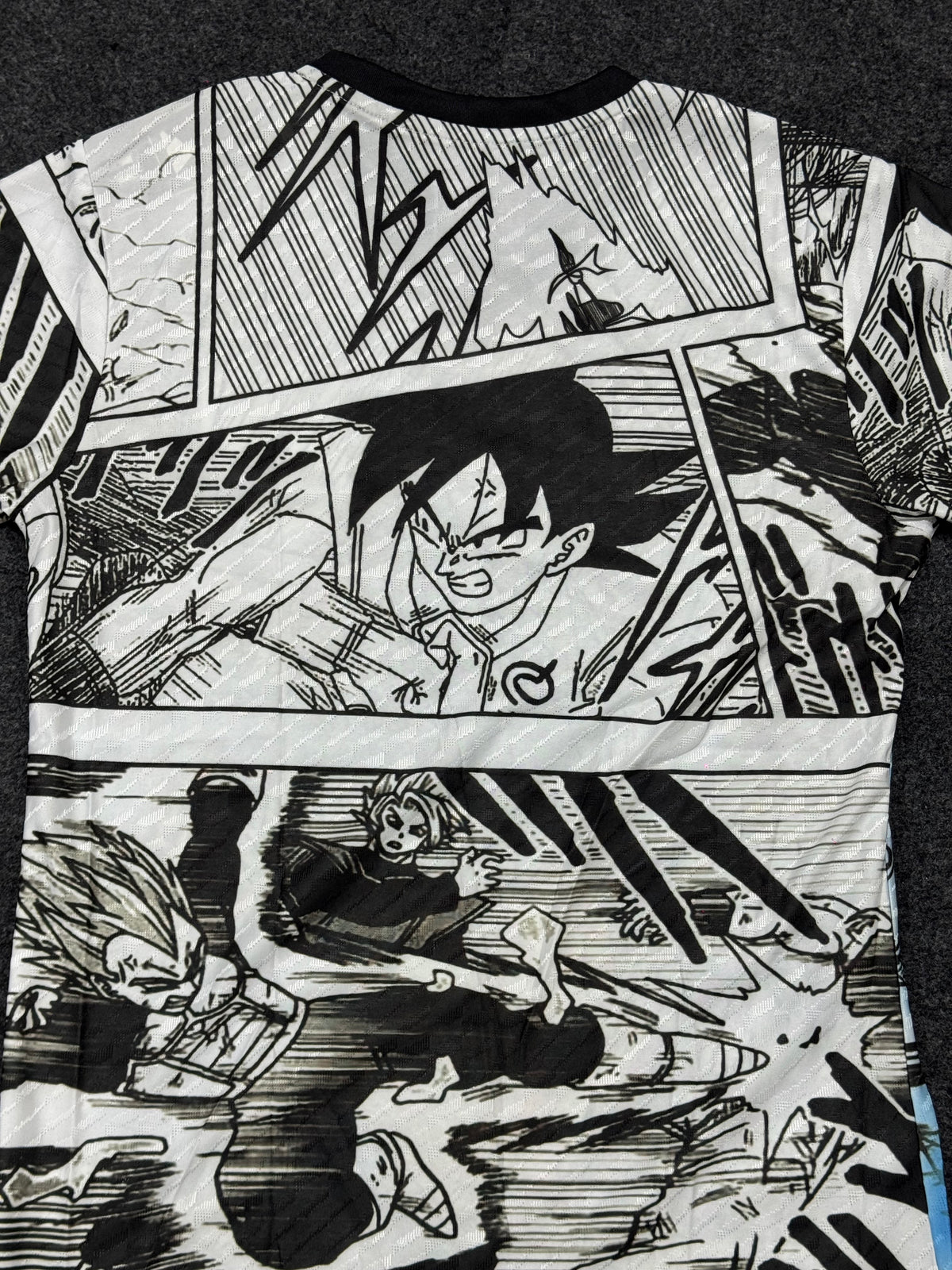 Japan x Dragon Ball Super Vegeta Jersey | Anime Football Jersey players version