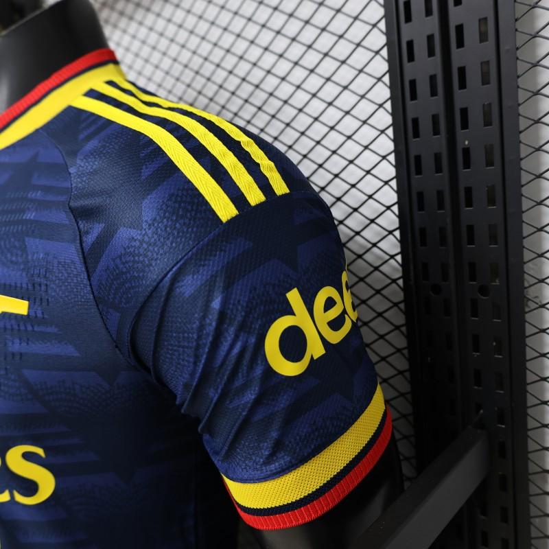 ARSENAL THIRD 26/27 NAVY BLUE WITH GEOMETRIC PATTERN PLAYER VERSION JERSEY WITH LOGO