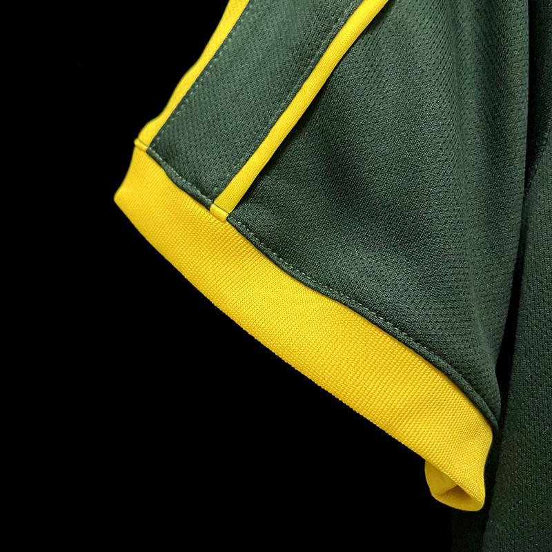 BRAZIL RETRO 1998 HOME JERSEY | CLASSIC VINTAGE FOOTBALL SHIRT | PREMIUM FAN VERSION