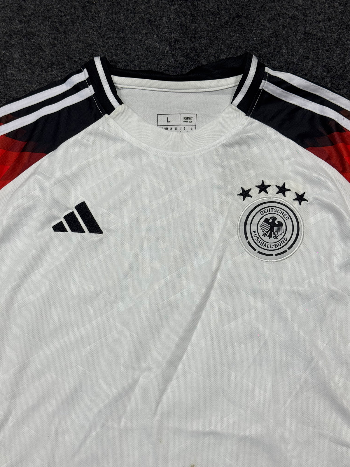 Germany 2024 Home Jersey – White UEFA Euro Football Jersey