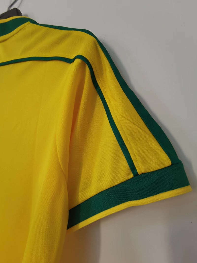 Brazil 1998 Home Retro Football Jersey | Vintage Brazil World Cup Kit