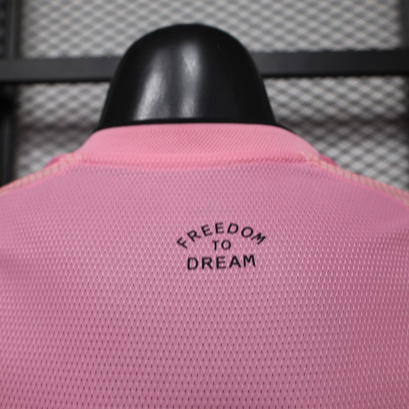 INTER MIAMI PINK HOME JERSEY – PLAYER VERSION WITH LOGO