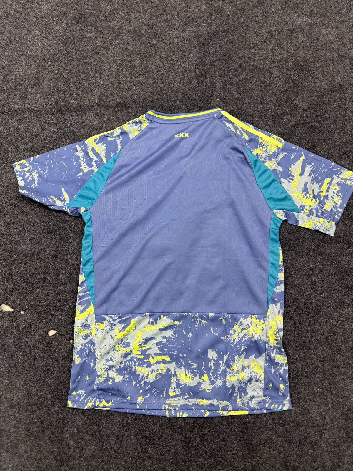 Ajax 2024/25 Away Jersey – Blue & Yellow Football Kit