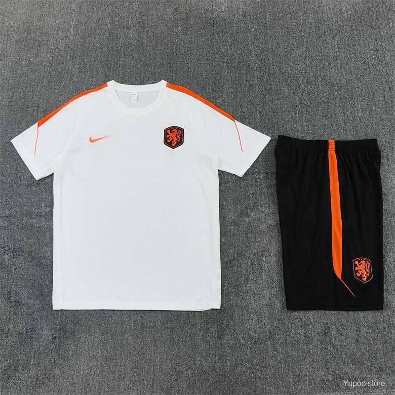 NETHERLANDS 2026 WORLD CUP HOME FOOTBALL KIT SET (WITH SHORTS)
