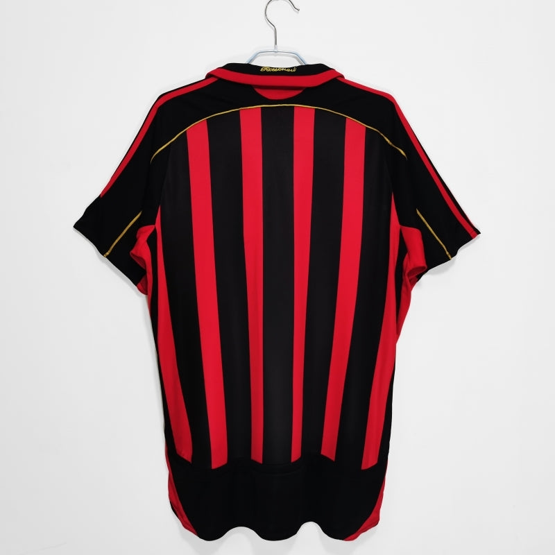 AC Milan 2006–07 Home Retro Football Jersey
