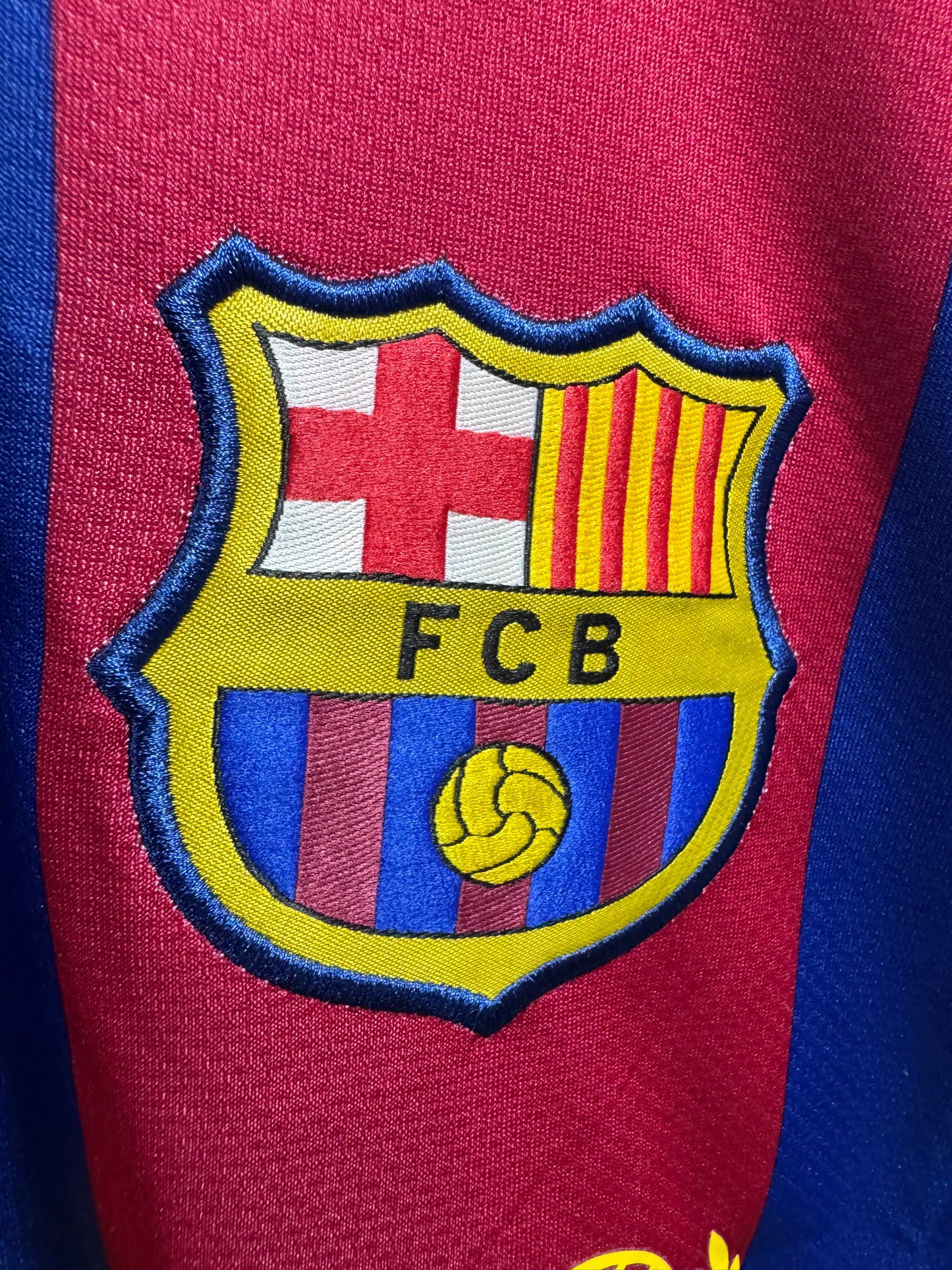 FC BARCELONA 2006/07 MESSI RETRO JERSEY WITH LOGO | PREMIUM FOOTBALL JERSEY