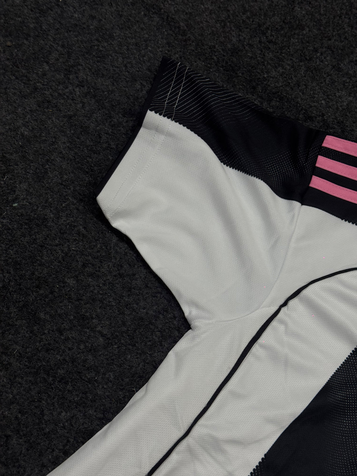 Juventus 2025/26 Home Jersey | Black & White Football Kit