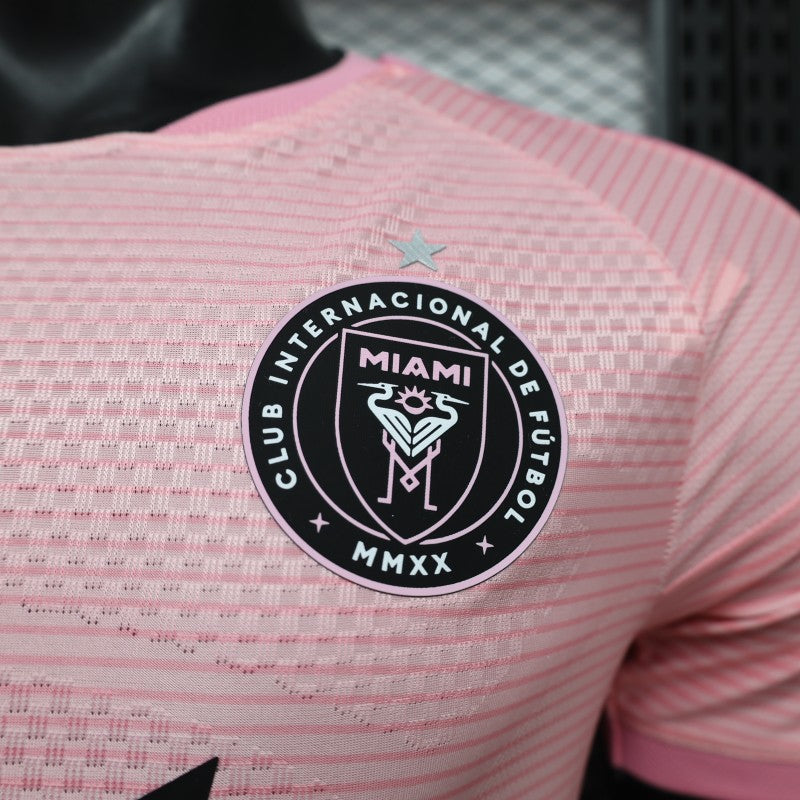 INTER MIAMI PINK HOME JERSEY – PLAYER VERSION WITH LOGO
