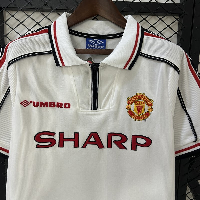 Manchester United 1998–99 Away Retro Football Jersey
