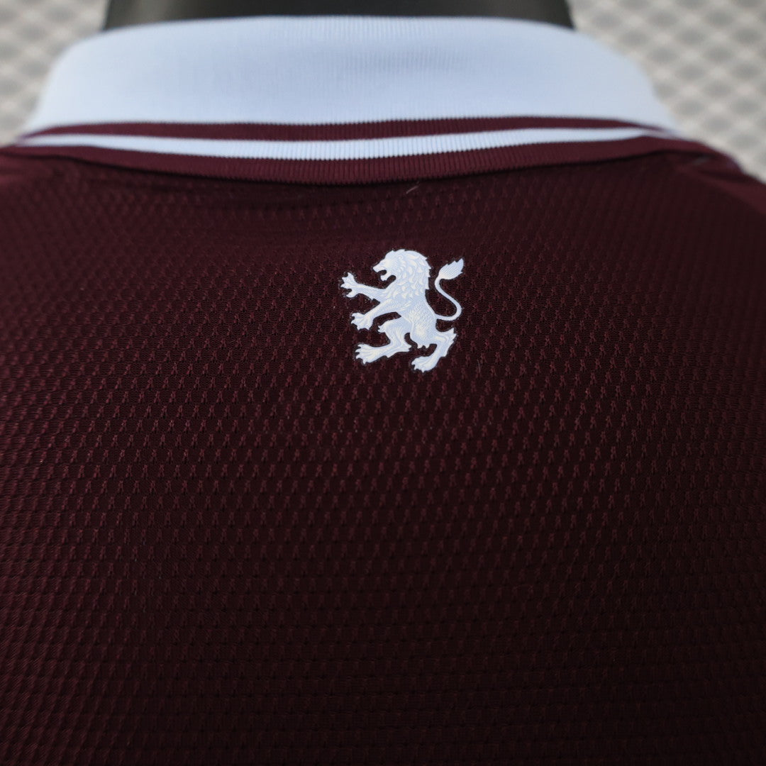 ASTON VILLA HOME 26/27 PLAYER VERSION JERSEY WITH LOGO | PREMIUM FOOTBALL JERSEY