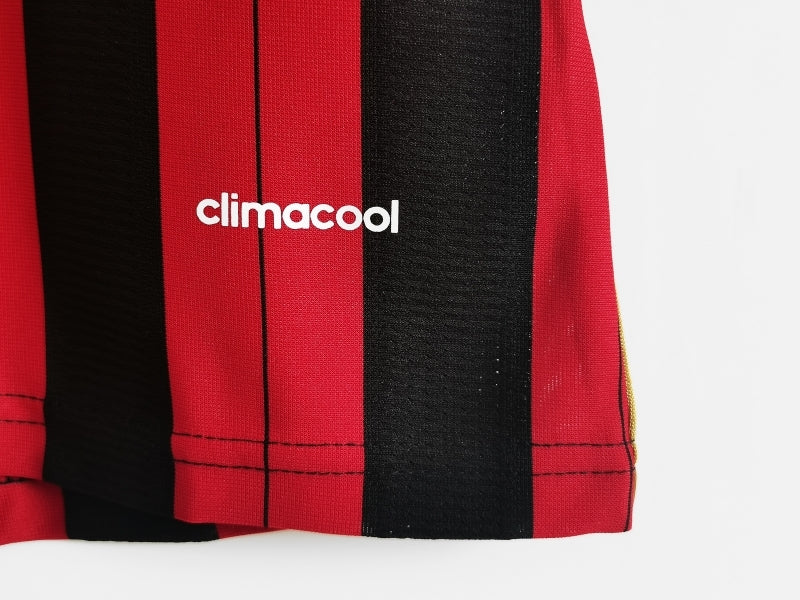 AC Milan 2010/11 Home Retro Jersey | Red & Black