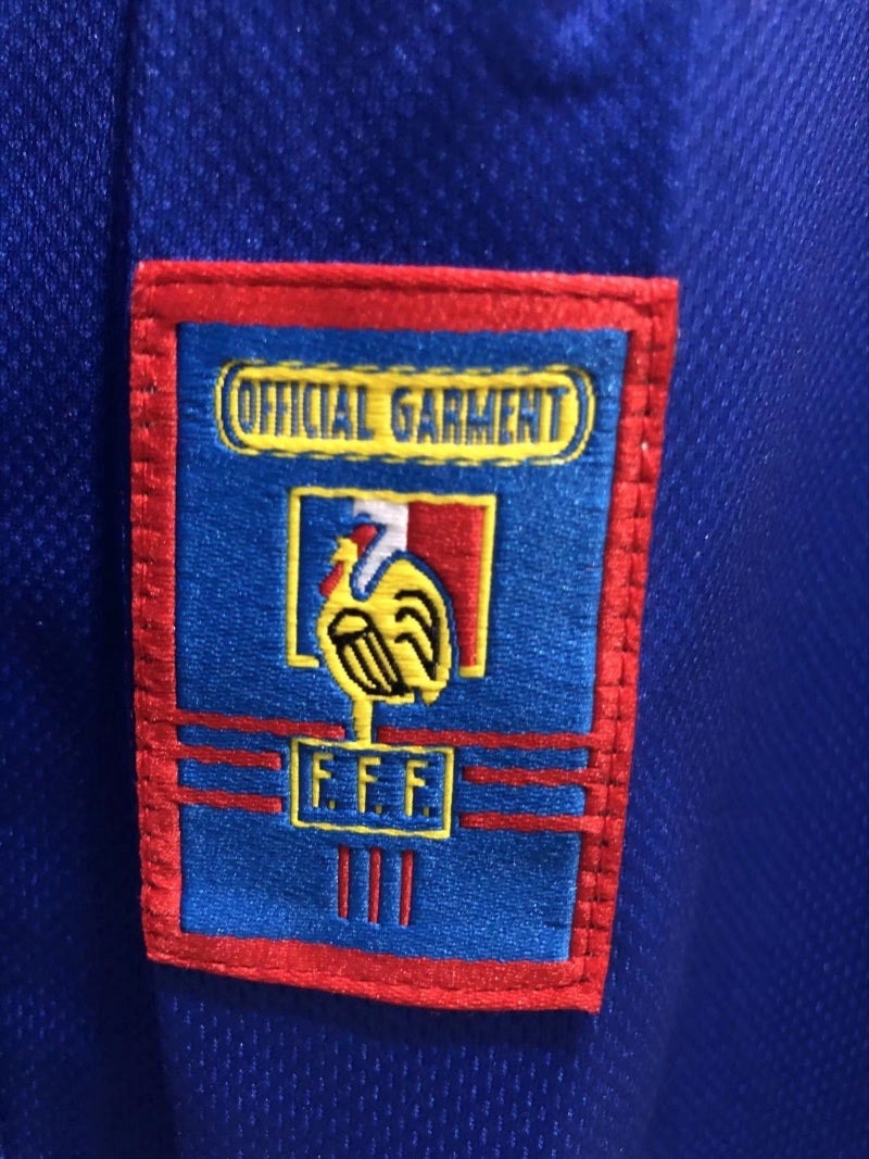 France 1998 Home Retro Jersey Long Sleeve | World Cup Shirt