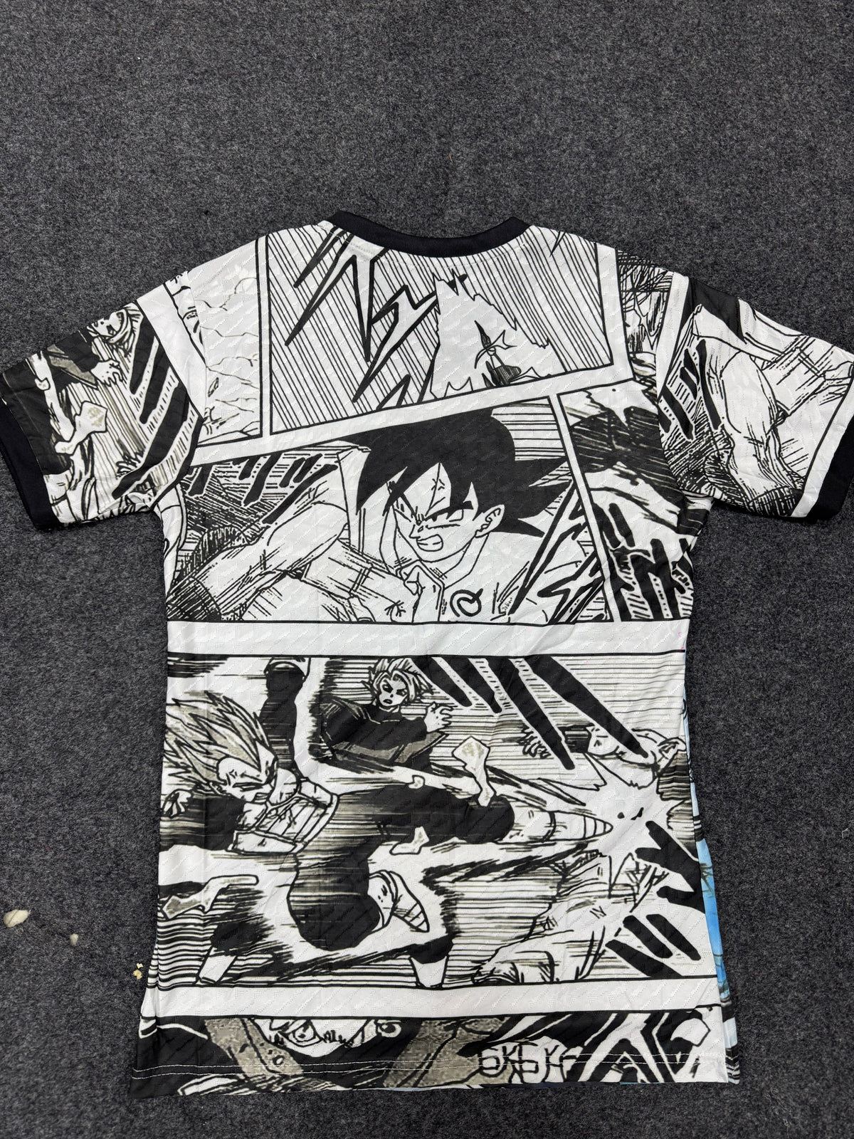 Japan x Dragon Ball Super Vegeta Jersey | Anime Football Jersey players version