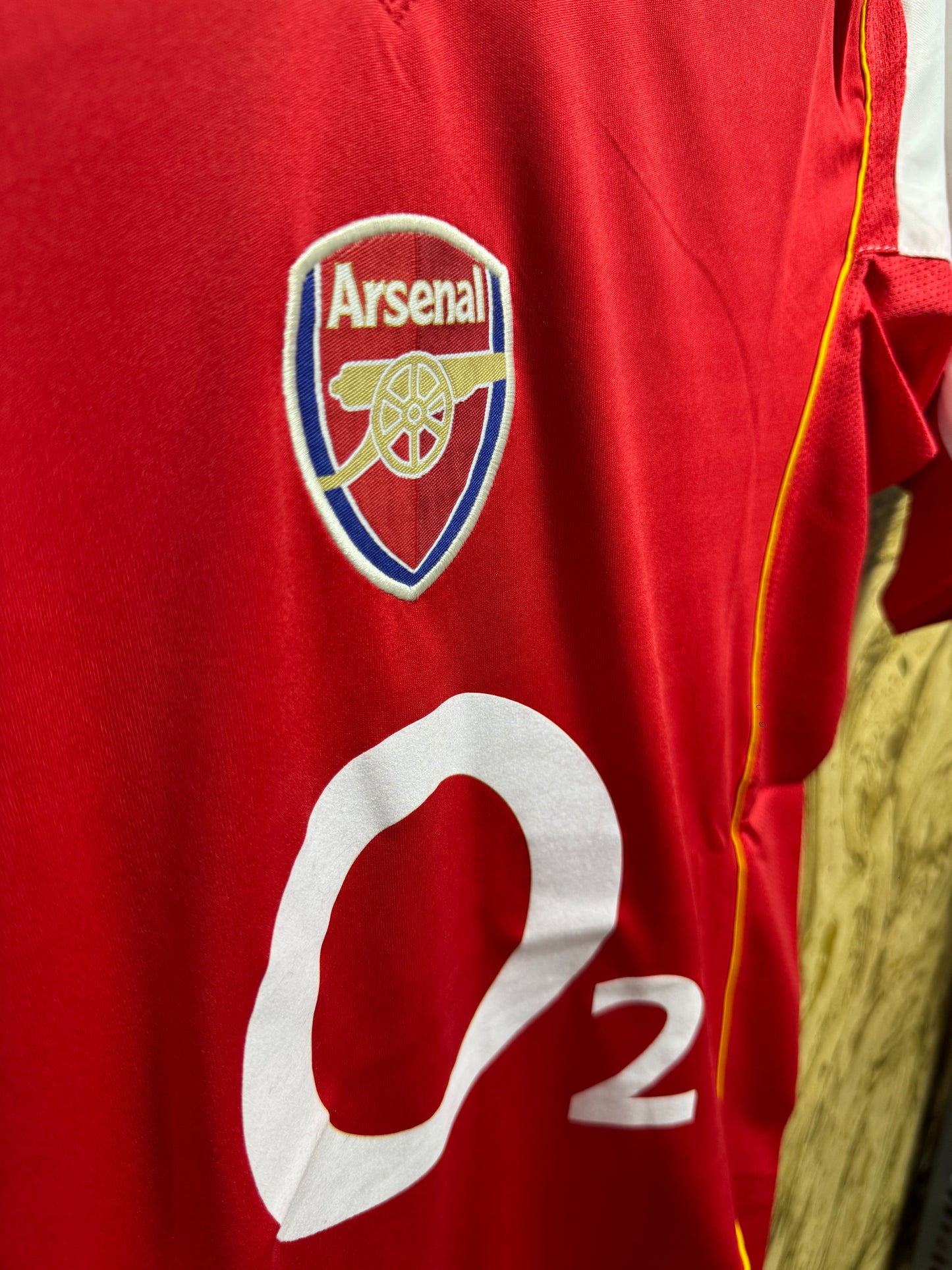 ARSENAL HOME 2004/05 RETRO JERSEY WITH LOGO | PREMIUM RETRO FOOTBALL JERSEY