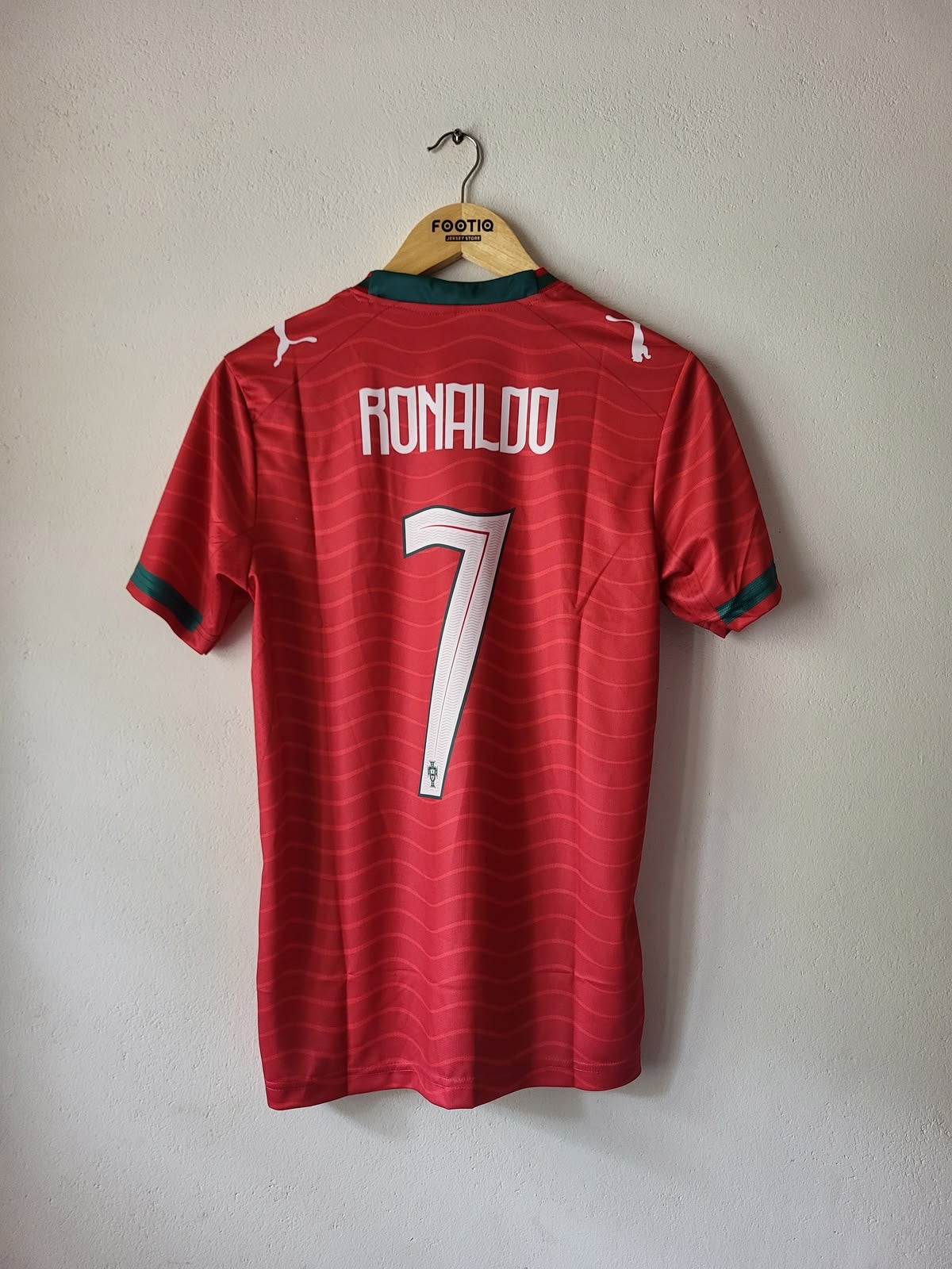 PORTUGAL HOME 2026 WITH RONALDO PRINT PLAYER VERSION