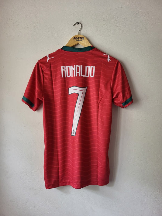 PORTUGAL HOME 2026 WITH RONALDO PRINT PLAYER VERSION