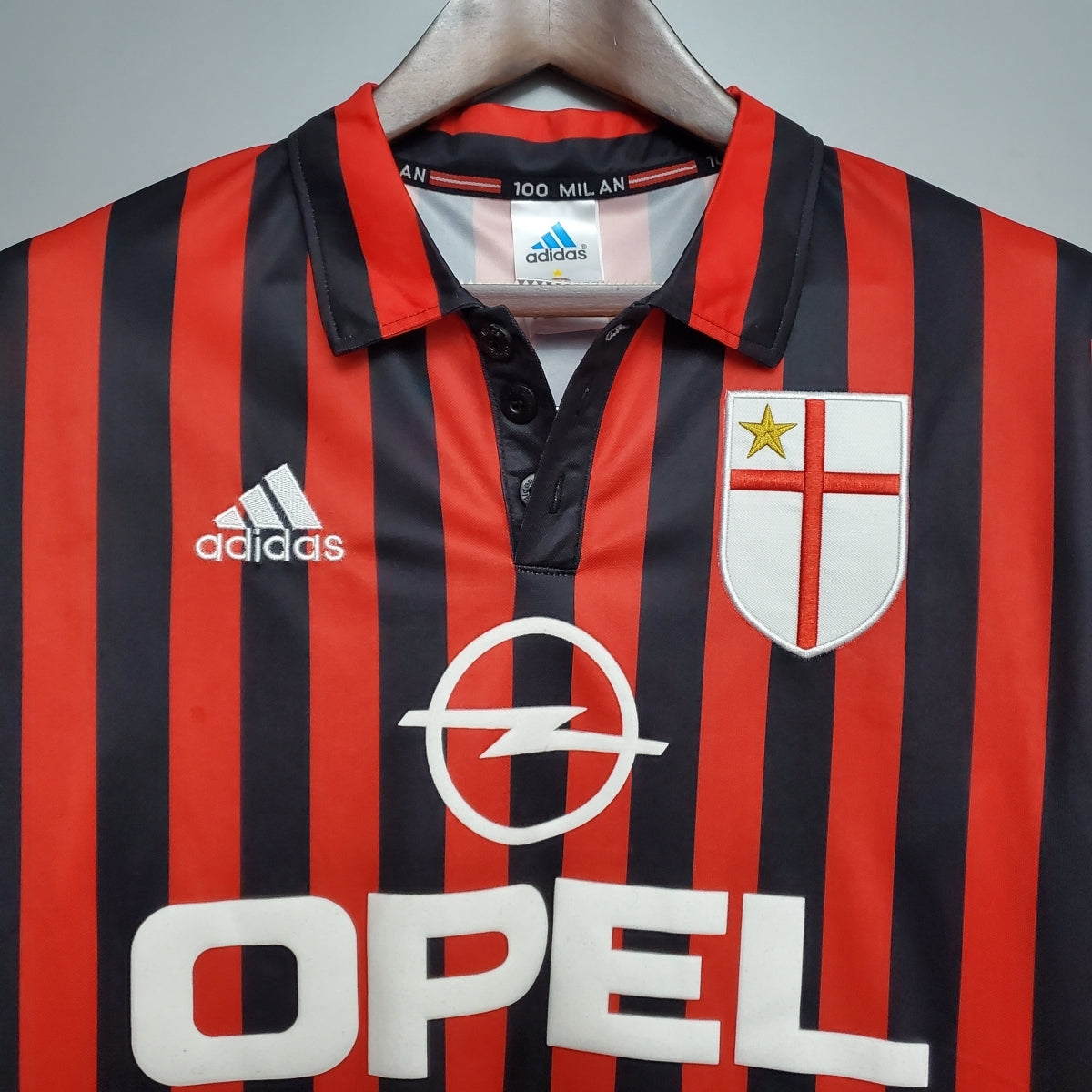 AC Milan 1999–2000 Centenary Home Retro Football Jersey