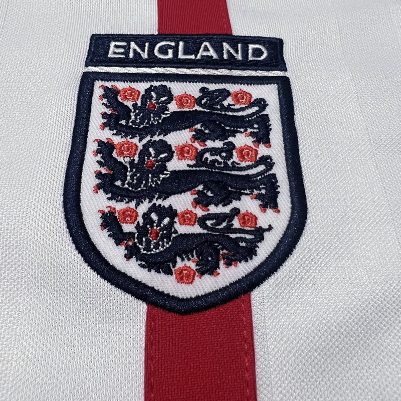 ENGLAND 2002 WORLD CUP HOME RETRO FOOTBALL JERSEY
