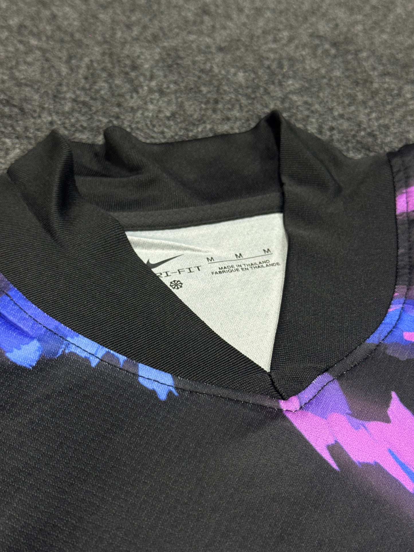 PARIS INSPIRED BLACK & PURPLE SPECIAL EDITION FOOTBALL TRAINING KIT SET