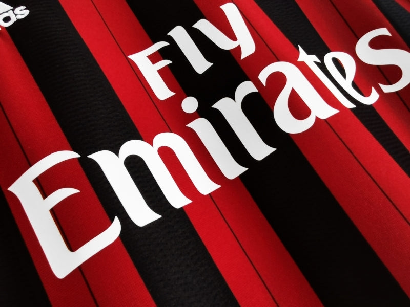 AC Milan 2010/11 Home Retro Jersey | Red & Black