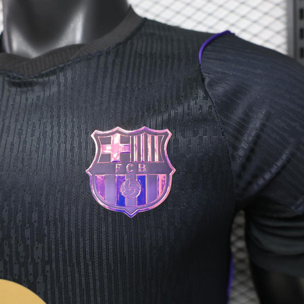 FC BARCELONA × KOBE BLACK & PURPLE SPECIAL EDITION 26/27 PLAYER VERSION JERSEY WITH LOGO