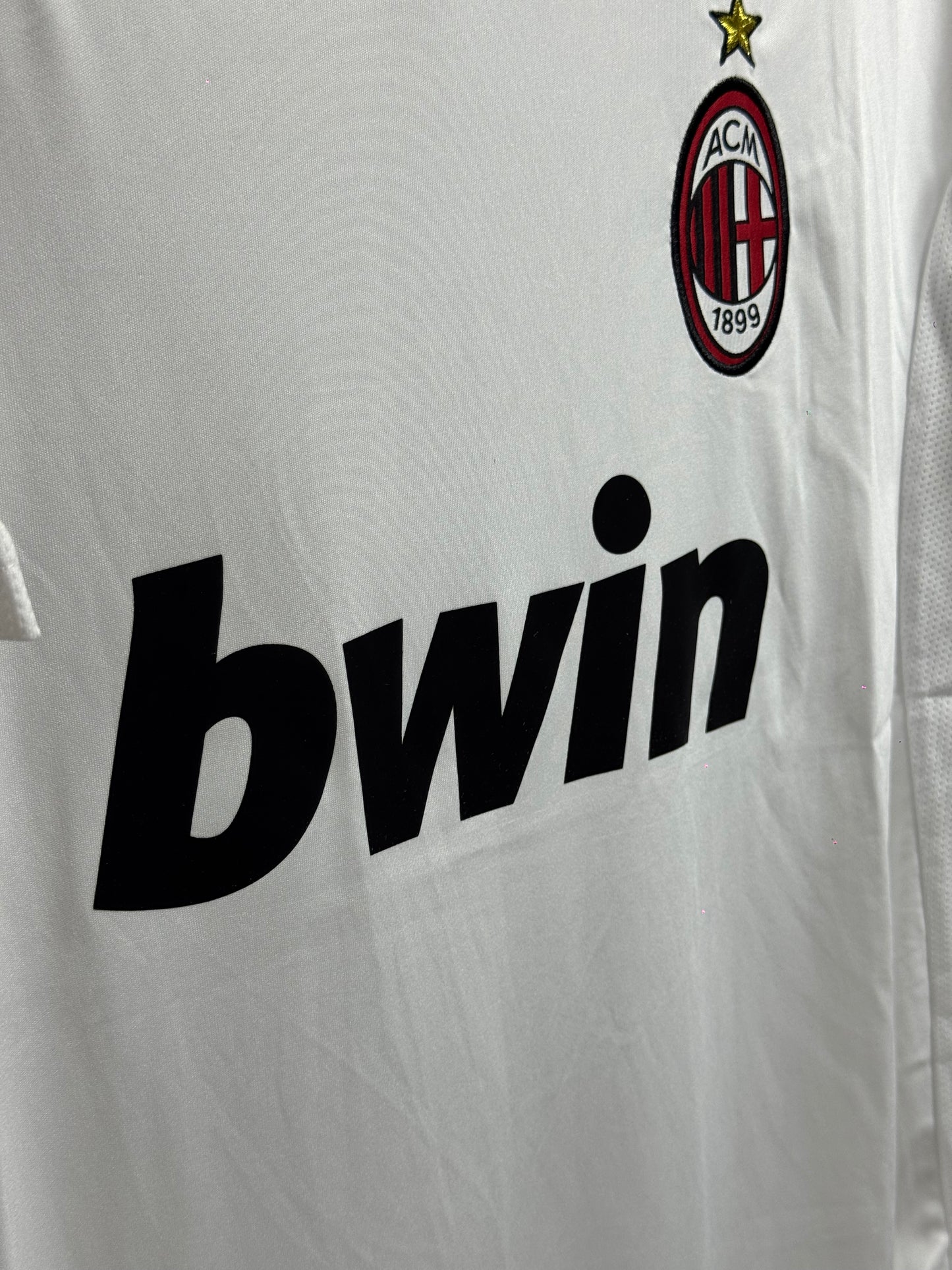 AC MILAN AWAY 2009/10 RETRO JERSEY WITH LOGO | PREMIUM RETRO FOOTBALL JERSEY