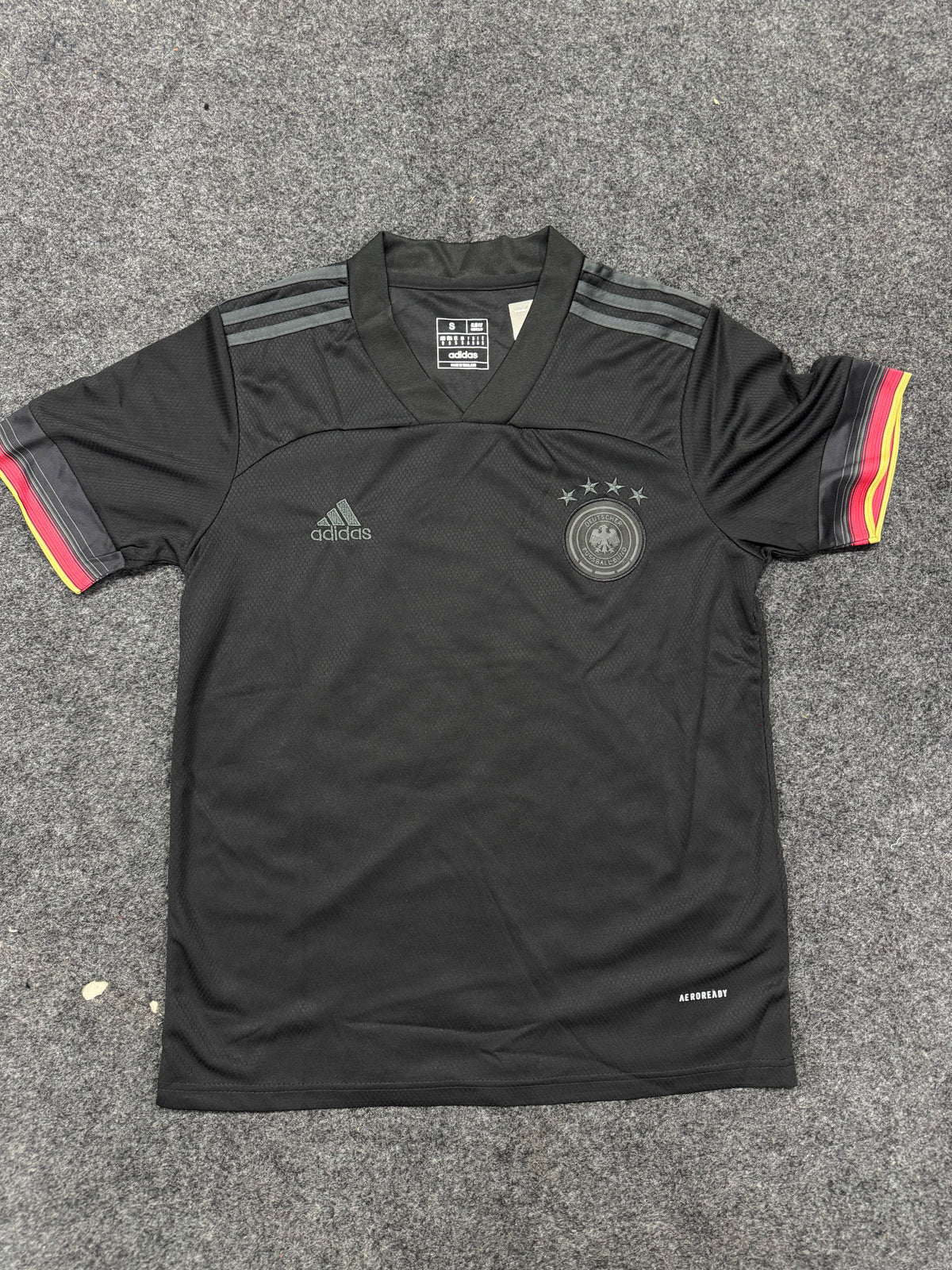 Germany 2020–21 Away Kit – Black Football Jersey
