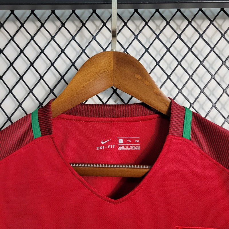 PORTUGAL 2016 HOME RETRO FOOTBALL JERSEY – LONG SLEEVE