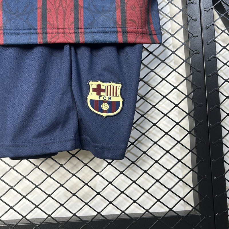 25/26 Kids Modernist FC Barcelona Polo Kit Set