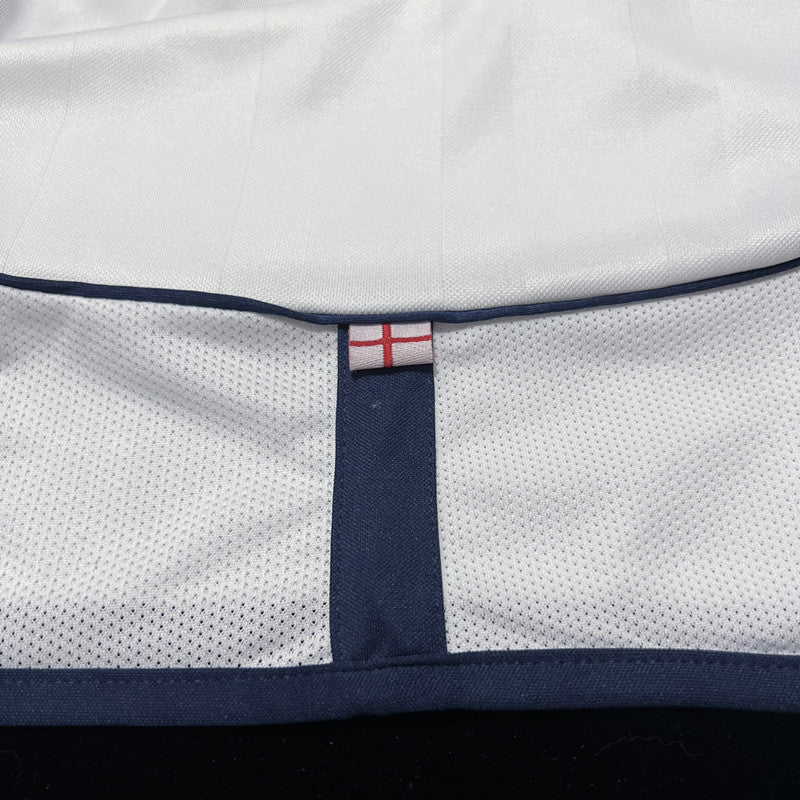 ENGLAND 2002 WORLD CUP HOME RETRO FOOTBALL JERSEY